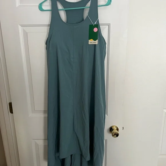 HALARA | Dresses | Halara Womens Teal High Low Dress | Poshmark HALARA | Dresses | Halara Womens Teal High Low Dress | Poshmark